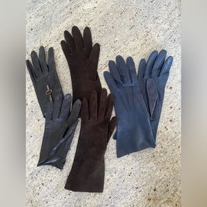 Assortment vintage driving gloves, XS/S